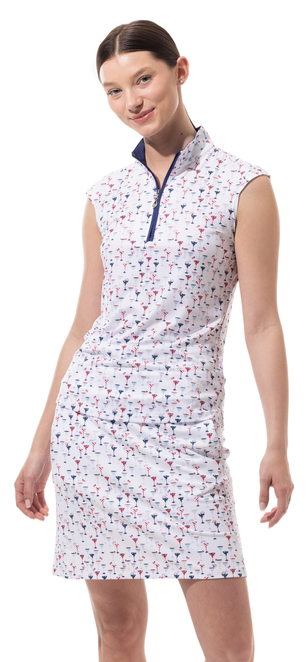 SOLCOOL SLEEVELESS MOCK. LIBERTINI.  900471 - SanSoleil