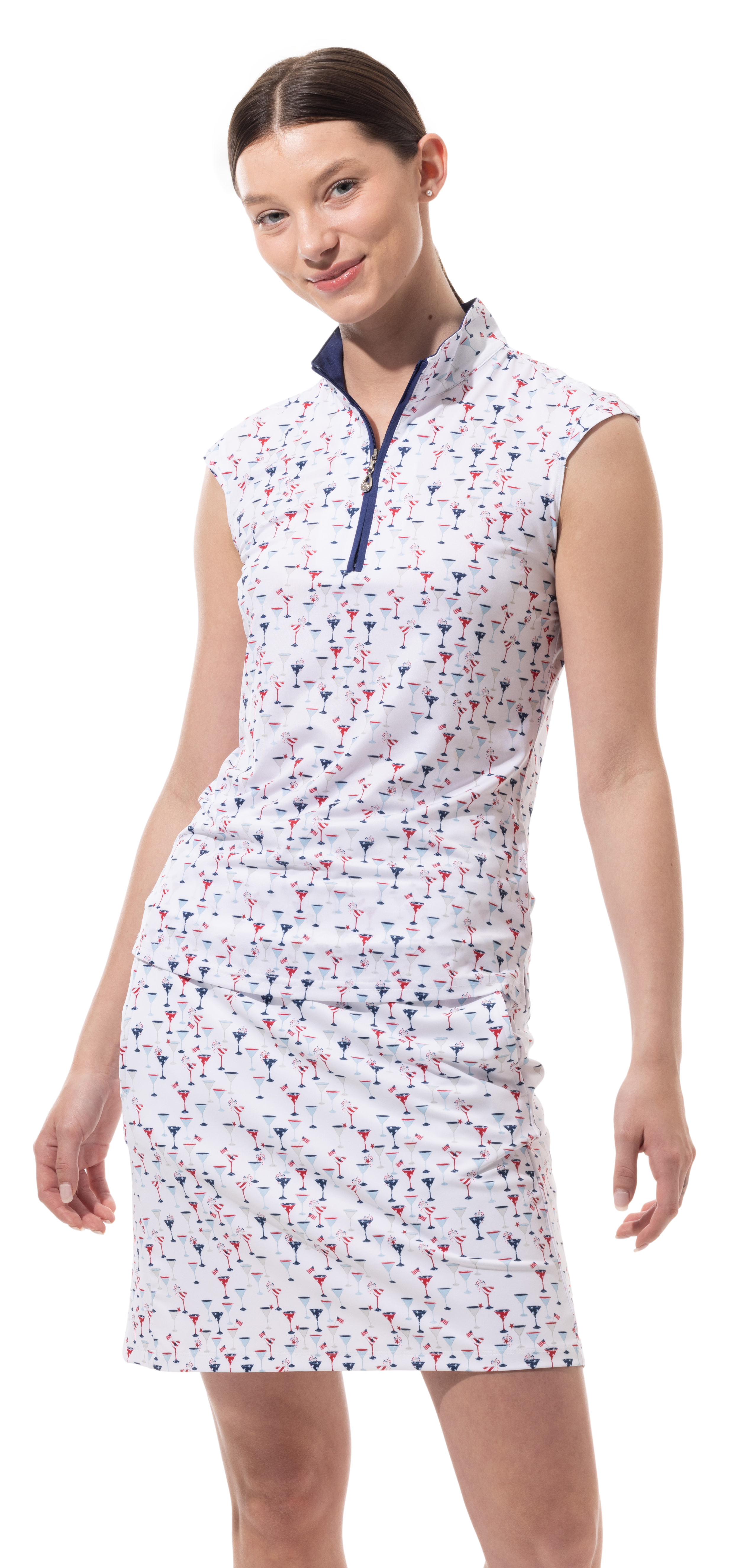 SOLCOOL SLEEVELESS MOCK. LIBERTINI.  900471 - SanSoleil