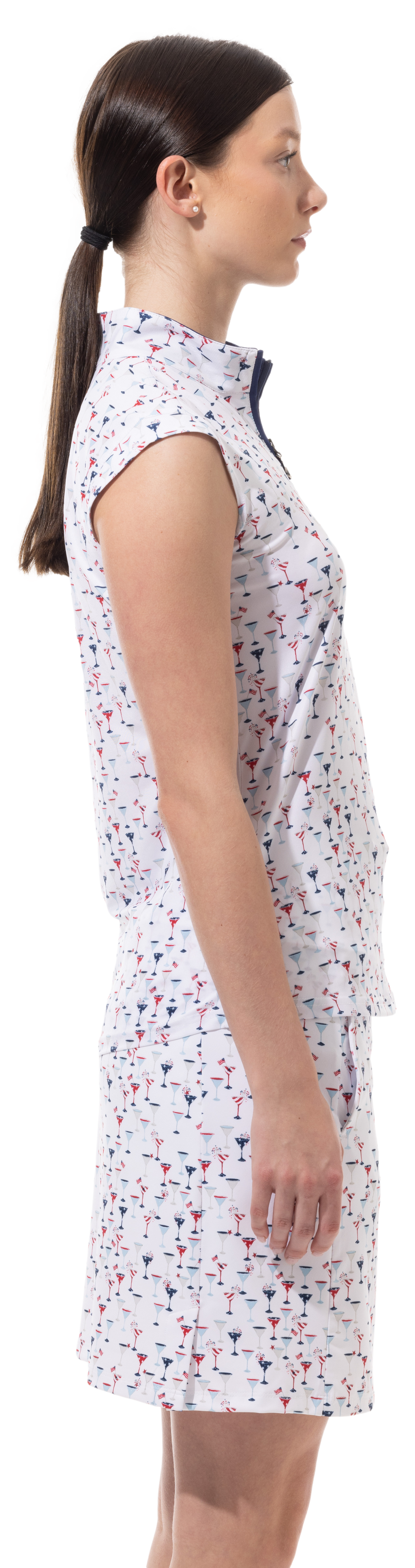 SOLCOOL SLEEVELESS MOCK. LIBERTINI.  900471 - SanSoleil