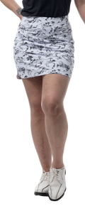 SANSOLEIL 17" GOLF SKORT. TOILE DE GOLF.  BLACK. 900225 - SanSoleil