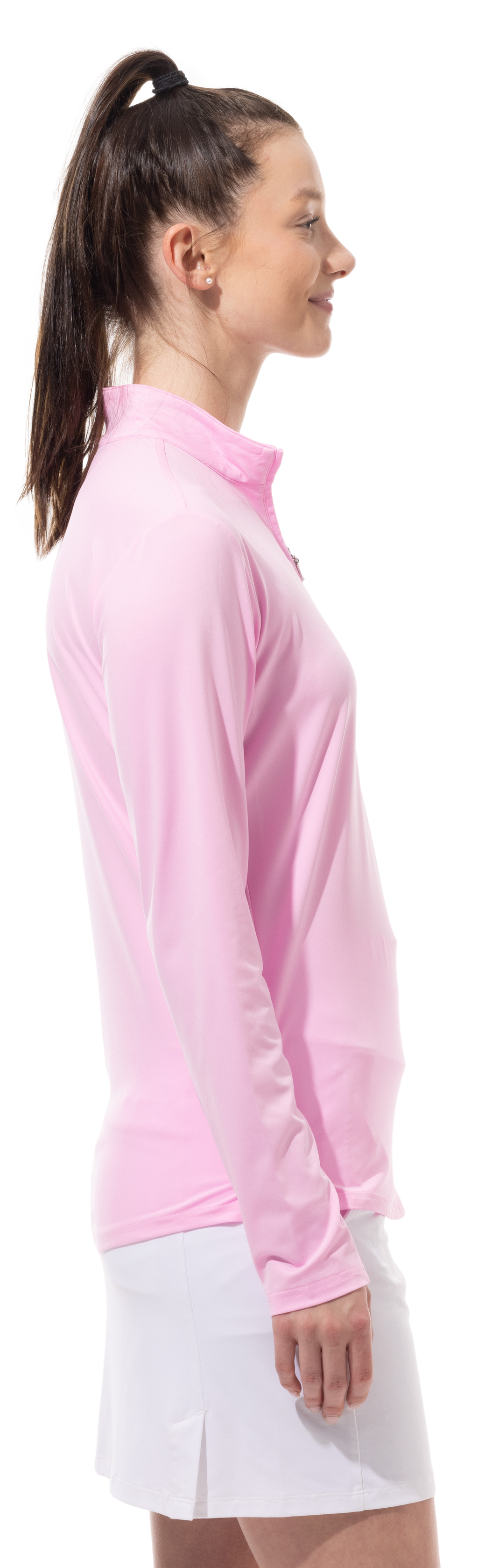 SUNGLOW ZIP MOCK. PINK. 900434 - SanSoleil