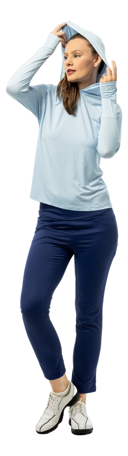 SOLTEK ICE STRIPE HOODIE. MALIBU BLUE. 900451MM
