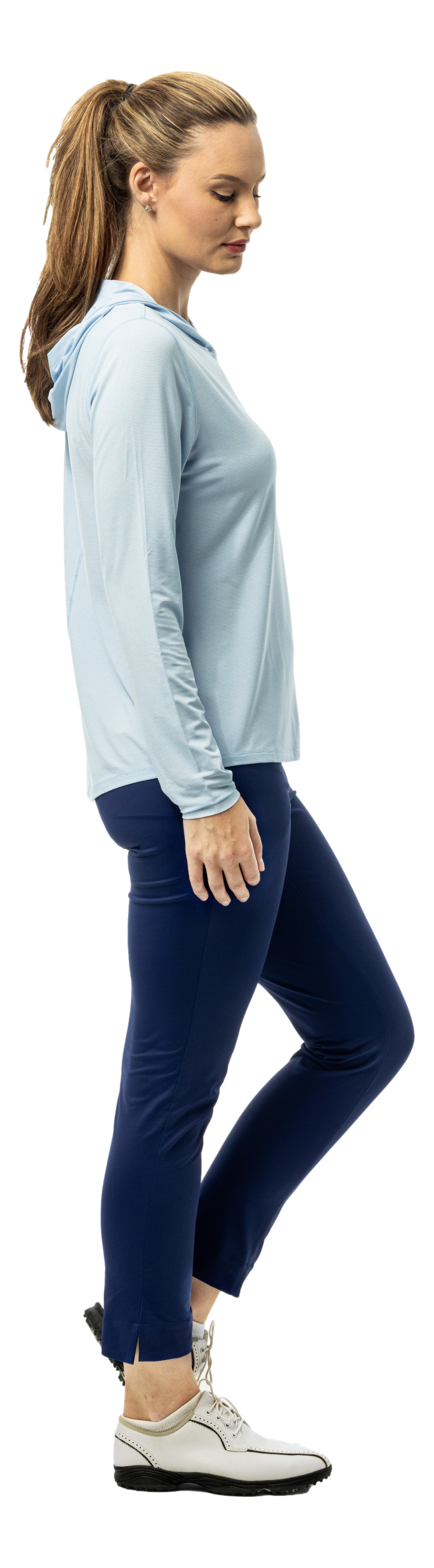 SOLTEK ICE STRIPE HOODIE. MALIBU BLUE. 900451MM