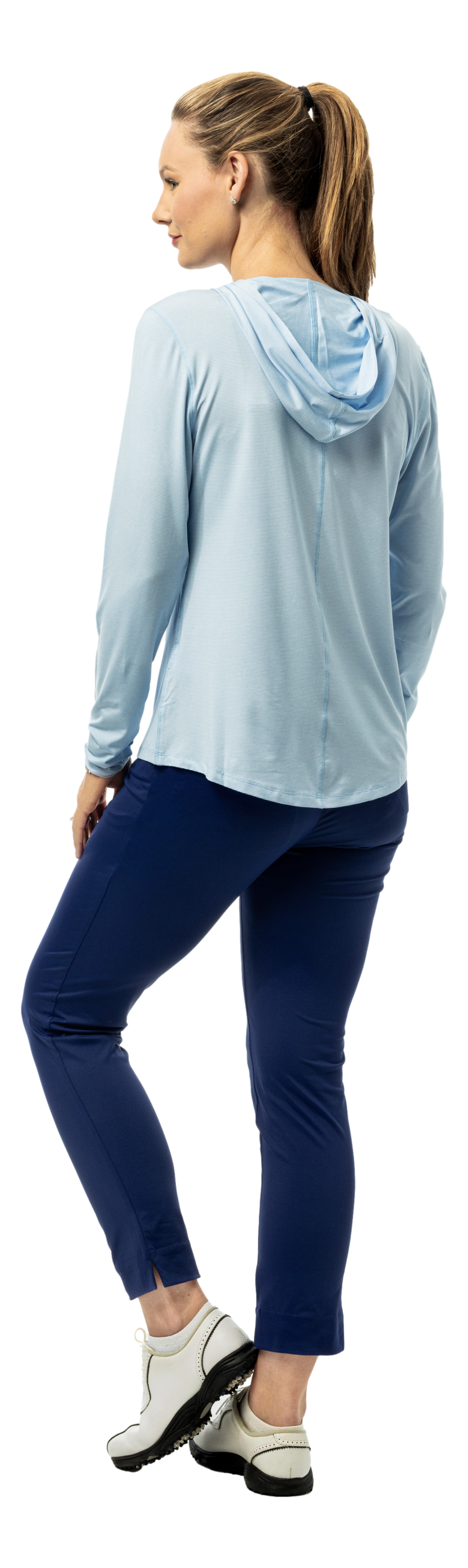 SOLTEK ICE STRIPE HOODIE. MALIBU BLUE. 900451MM