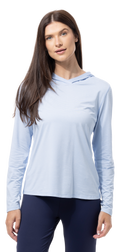 SOLTEK ICE STRIPE HOODIE. MALIBU BLUE. 900451MM