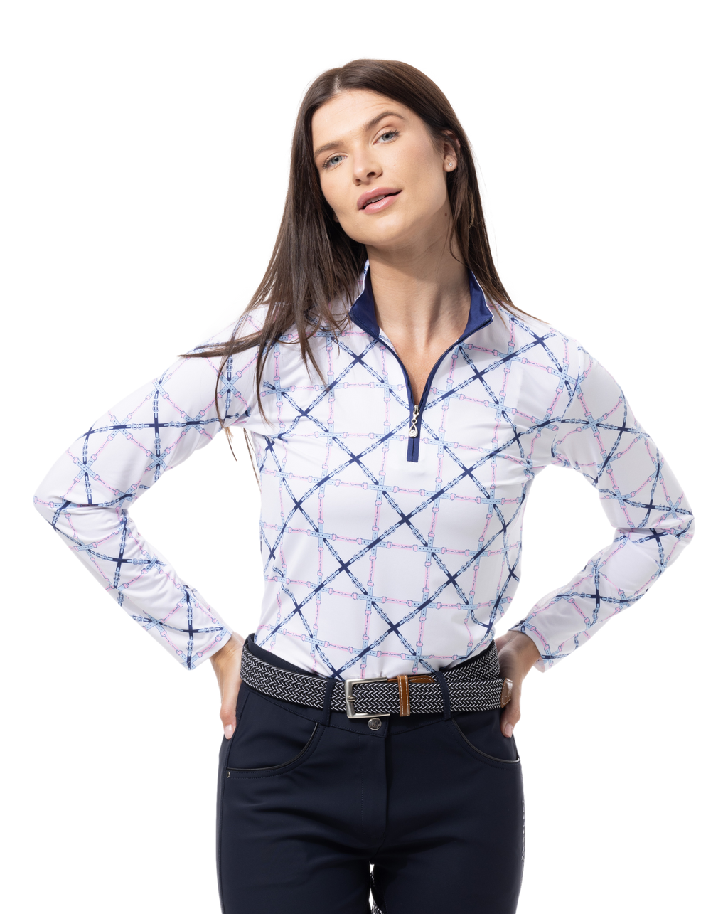 SOLCOOL PRINT MOCK. BELTWAY-NAVY. 900463 - SanSoleil