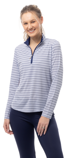 SOLCOOL PRINT MOCK. MASTERMIND. NAVY. 900463 - SanSoleil