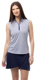 SOLCOOL SLEEVELESS MOCK . MASTERMIND NAVY. 900471 - SanSoleil