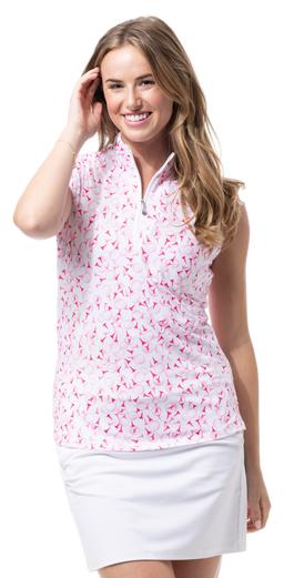 SOLCOOL SLEEVELESS MOCK. Play for P.I.N.K. 900471 - SanSoleil