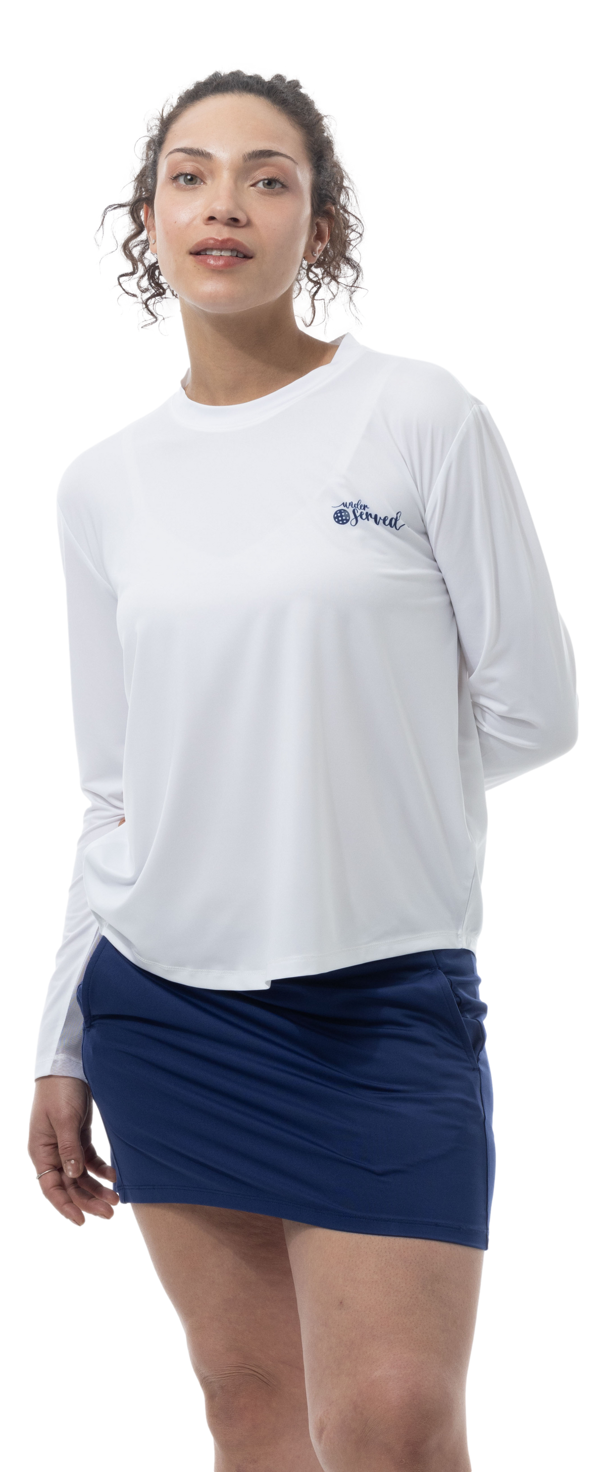 SUNGLOW RELAXED  DROP-TAIL TEE. UNDERSERVED AGAIN. 900479 - SanSoleil