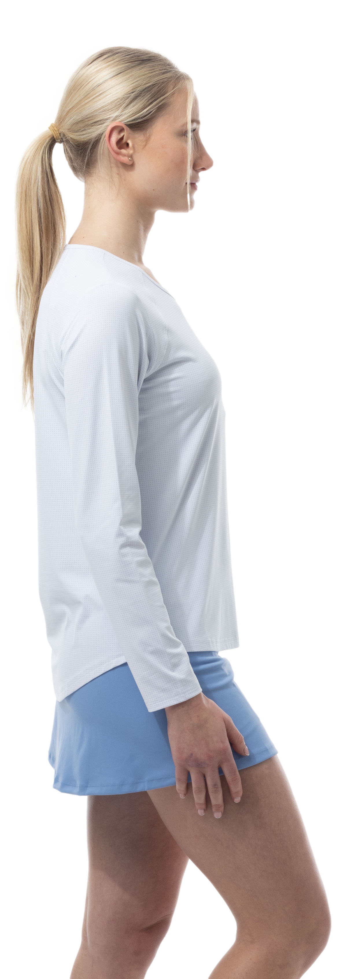 SOLAIR COOL ULTRA-MESH ACTIVE TOP. WHITE COASTAL. DOT 900624D - SanSoleil