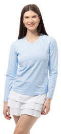 SOLAIR COOL ULTRA-MESH ACTIVE TOP. COASTAL. 900624S - SanSoleil