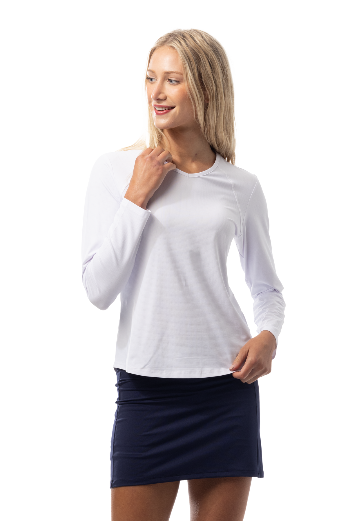 SANSOLEIL COOL ULTRA-MESH ACTIVE TOP. WHITE. 900624S - SanSoleil