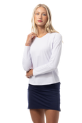 SANSOLEIL COOL ULTRA-MESH ACTIVE TOP. WHITE. 900624S - SanSoleil