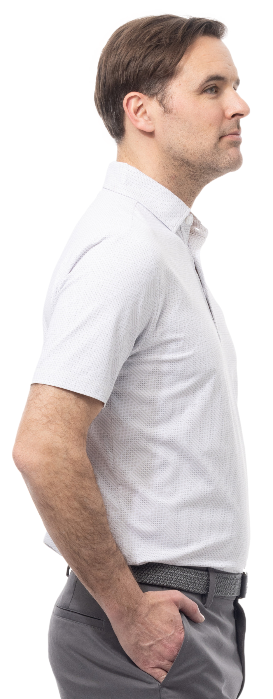 MEN'S SOLAIR COOL POLO. BETSY. WHITE. 900840A