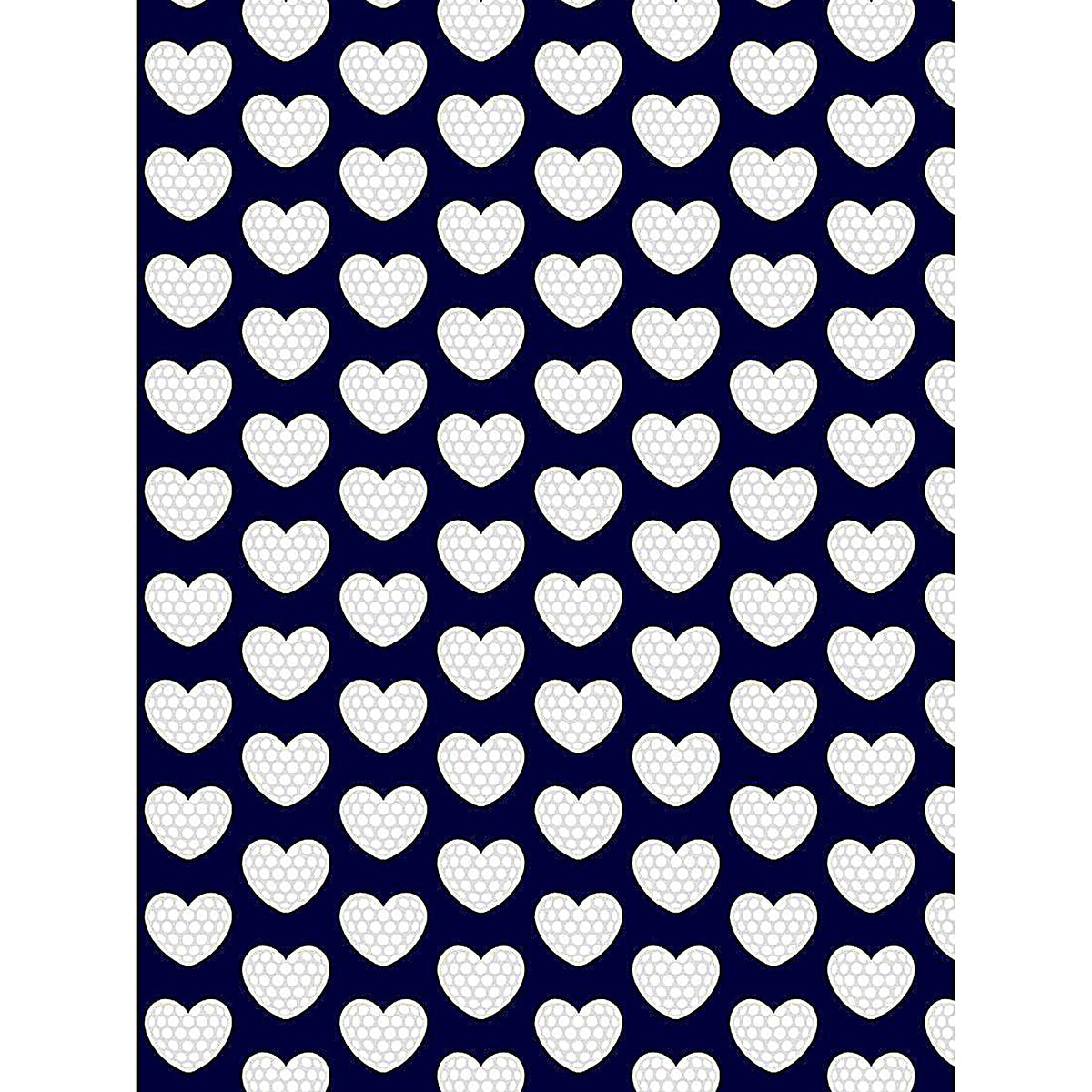 SanSoleil Solair Cool Ultra-Mesh I Heart Golf navy short sleeve polo shirt with breathable fabric and I Heart Golf logo.